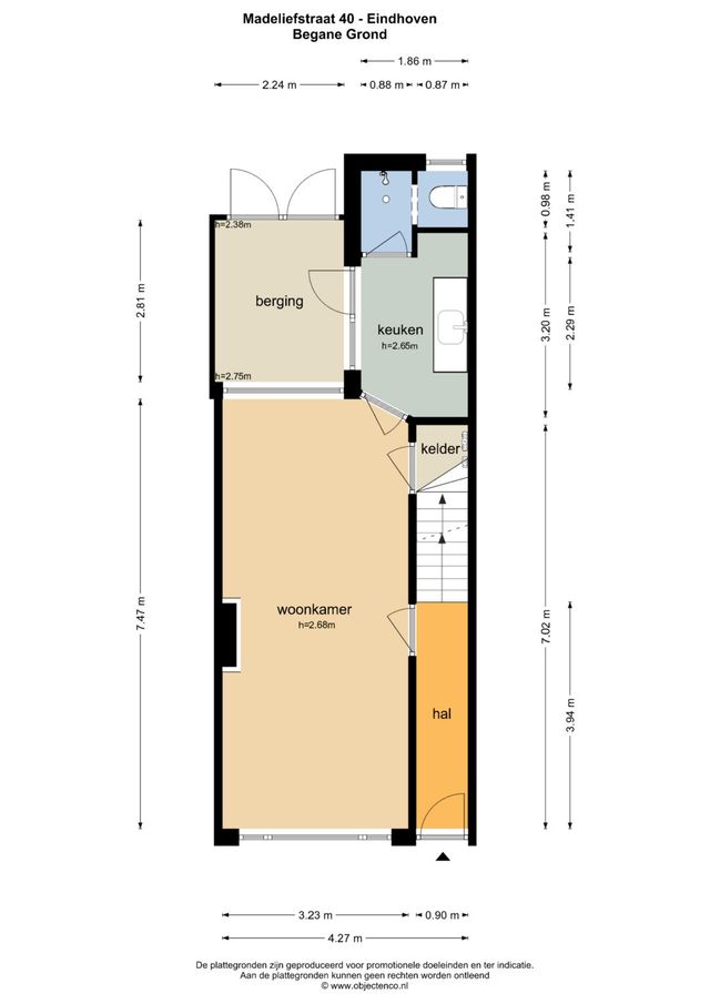 Madeliefstraat 40, Eindhoven - plattegrond 0