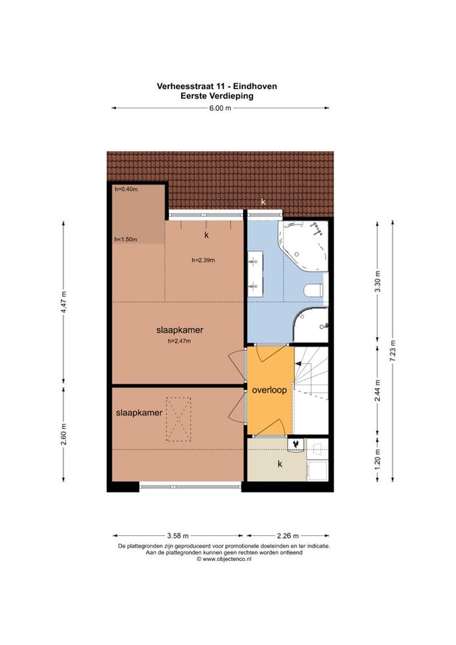 Verheesstraat 11, Eindhoven - plattegrond 1