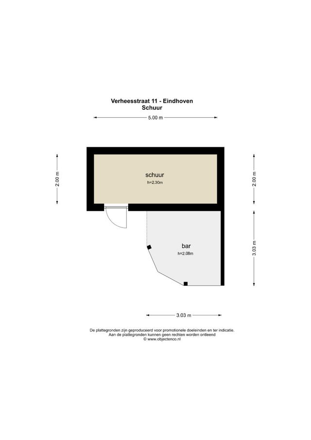 Verheesstraat 11, Eindhoven - plattegrond 3