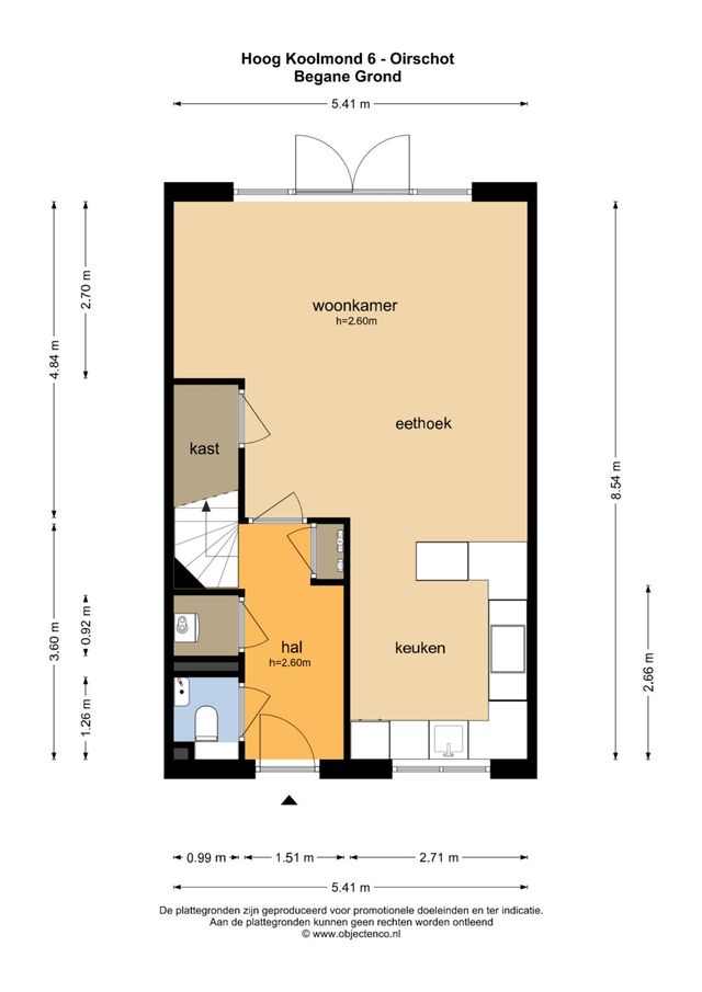 Hoog Koolmond 6, Oirschot - plattegrond 0