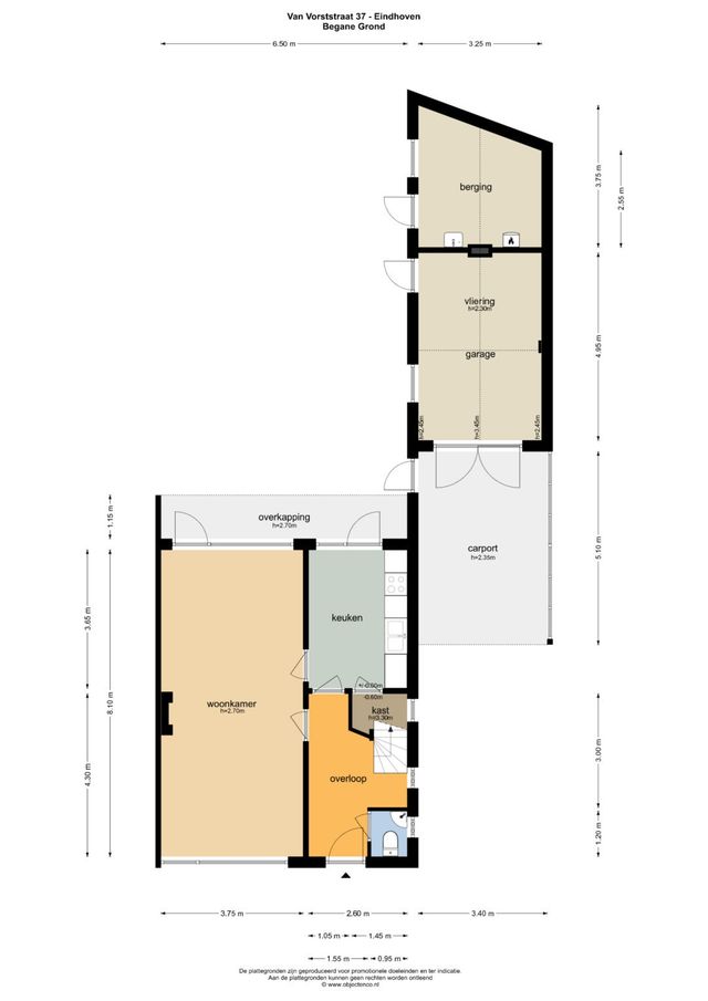 Van Vorststraat 37, Eindhoven - plattegrond 0