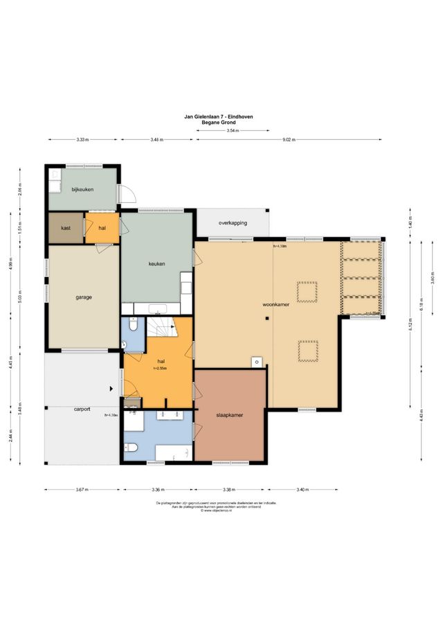 Jan Gielenlaan 7, Eindhoven - plattegrond 0