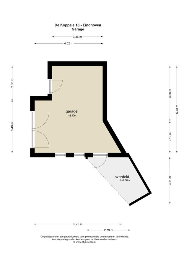 De Koppele 18, Eindhoven - plattegrond 3