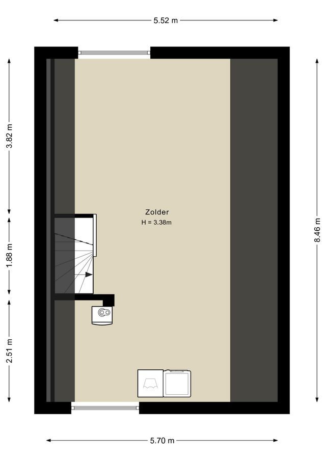 Roubaixlaan 3, Eindhoven - plattegrond 3