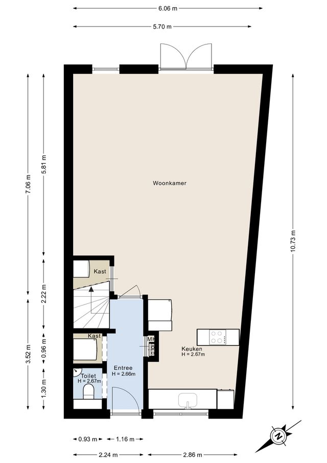 Houtduifstraat 13, Sterksel - plattegrond 0