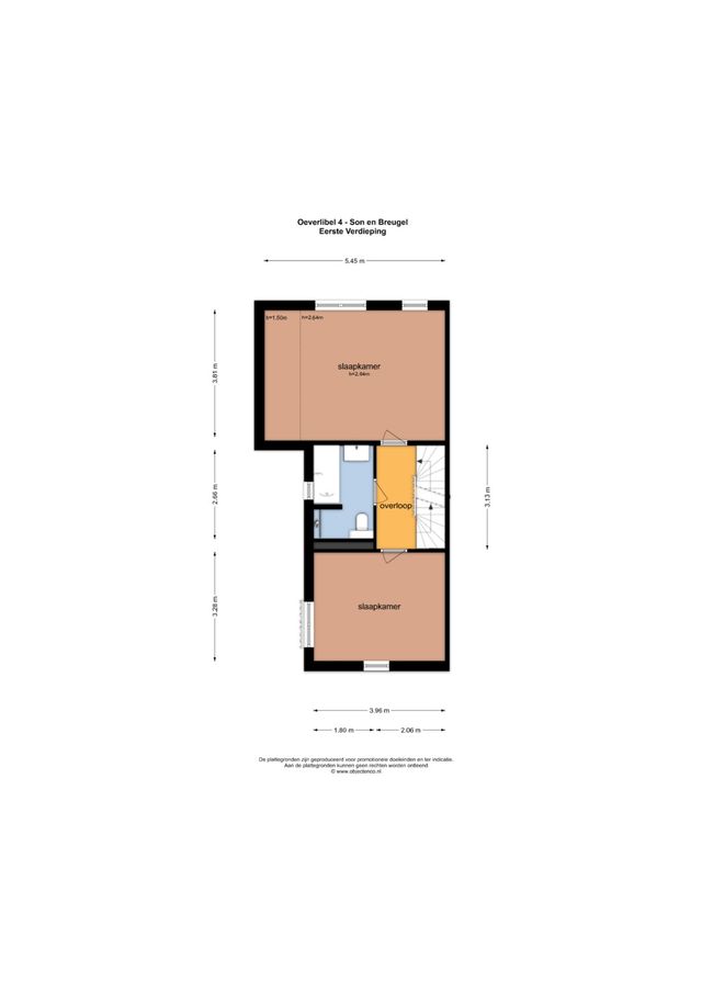 Oeverlibel 4, Son en Breugel - plattegrond 1