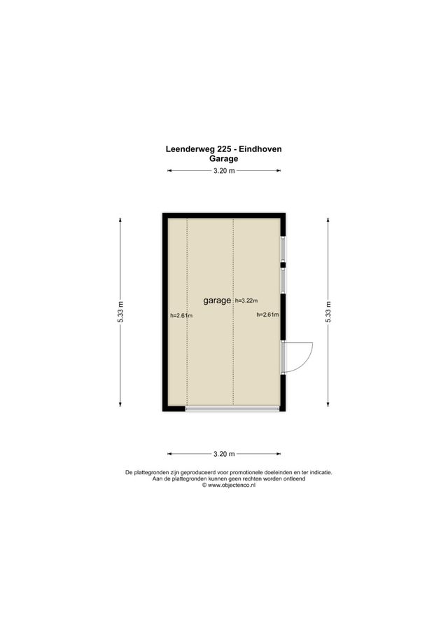 Leenderweg 225, Eindhoven - plattegrond 3