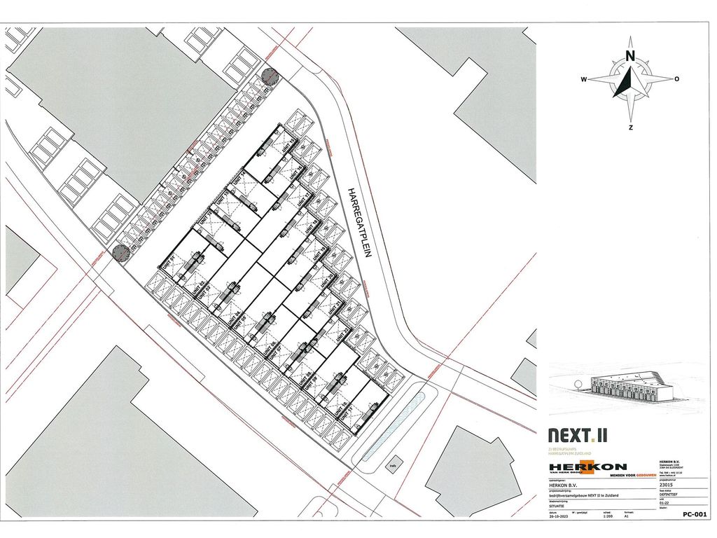 NEXT II Harregatplein Unit 3 , Zuidland