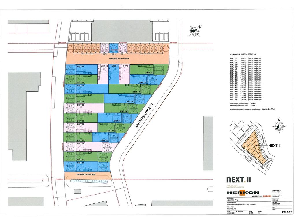 NEXT II Harregatplein Unit 3 , Zuidland