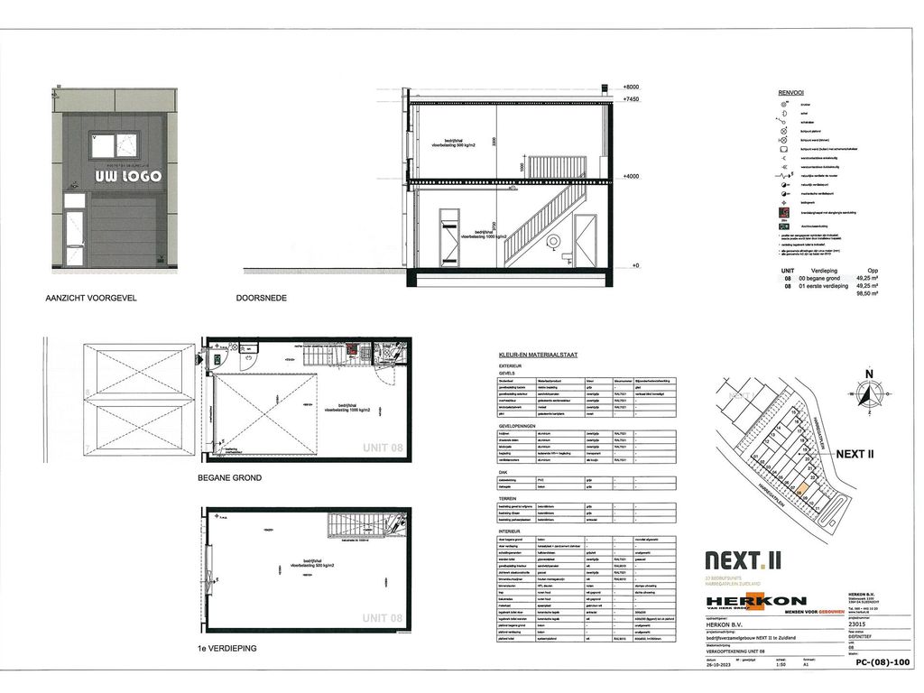 NEXT II Harregatplein Unit 8 , Zuidland