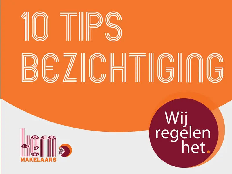 10 tips alvorens met een bezichtiging te starten