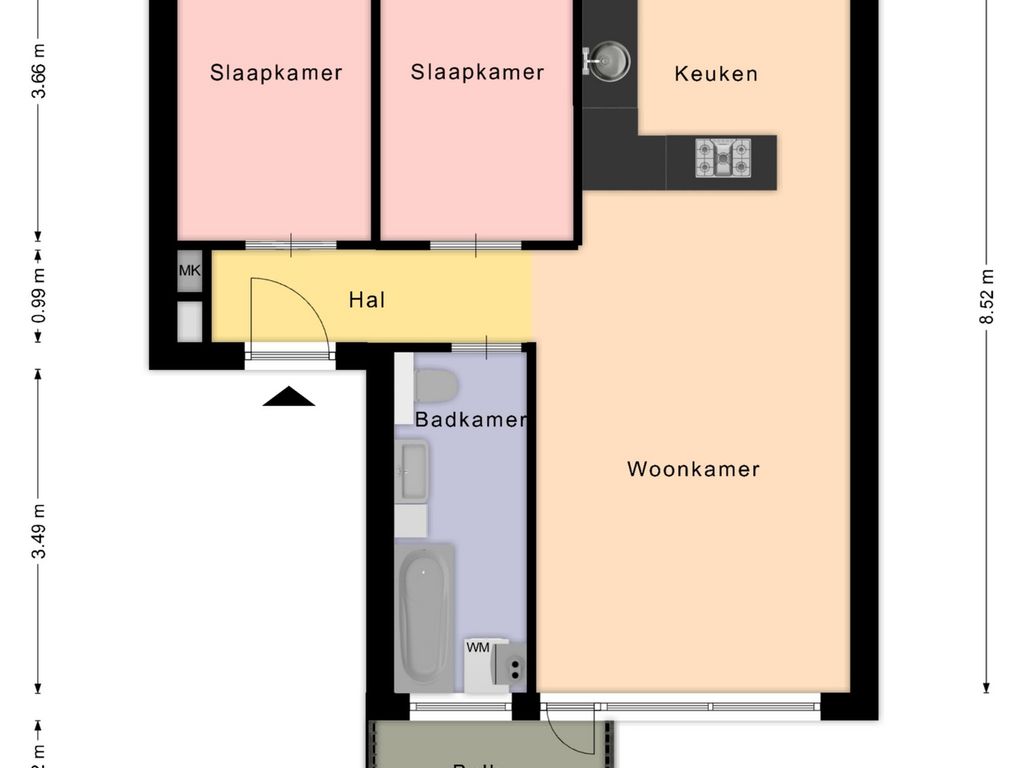 Walchersestraat 28C, Rotterdam