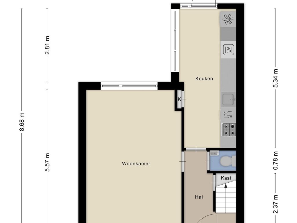 Kon Wilhelminastraat 12, Nieuwerkerk aan den IJssel