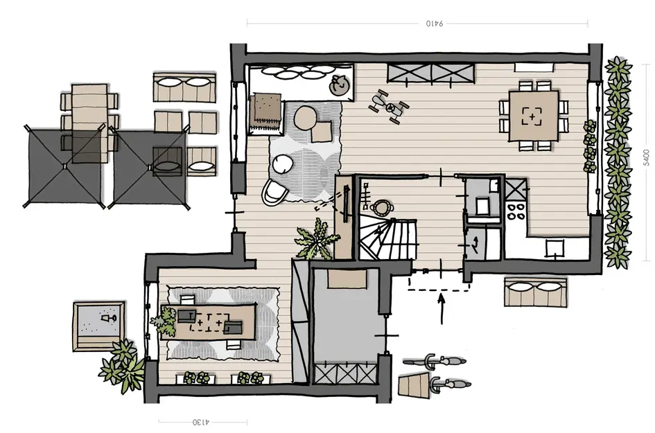 2 onder 1 kapwoning Large, bouwnummer 5 