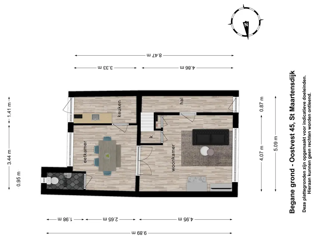 Oostvest 45, SINT-MAARTENSDIJK