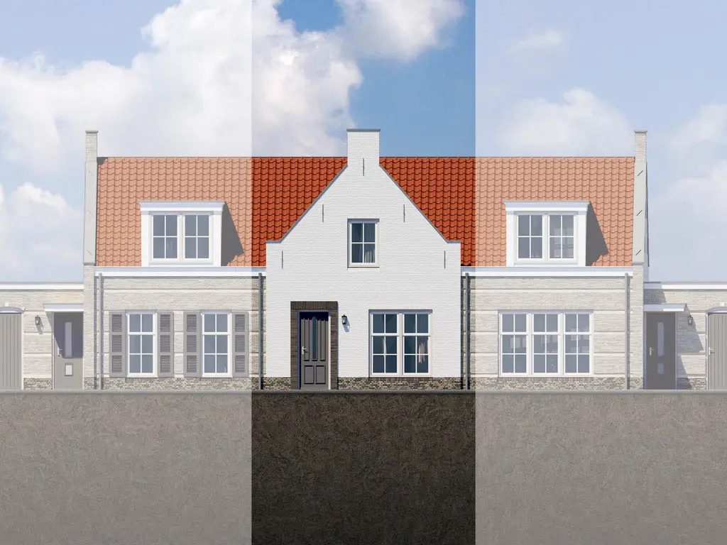 Levensloopwoning tussen, bouwnummer 12 , THOLEN