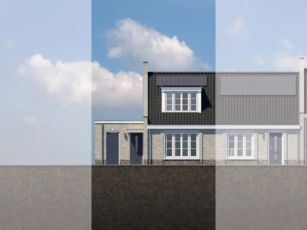 Levensloopwoning hoek, bouwnummer 35 , THOLEN
