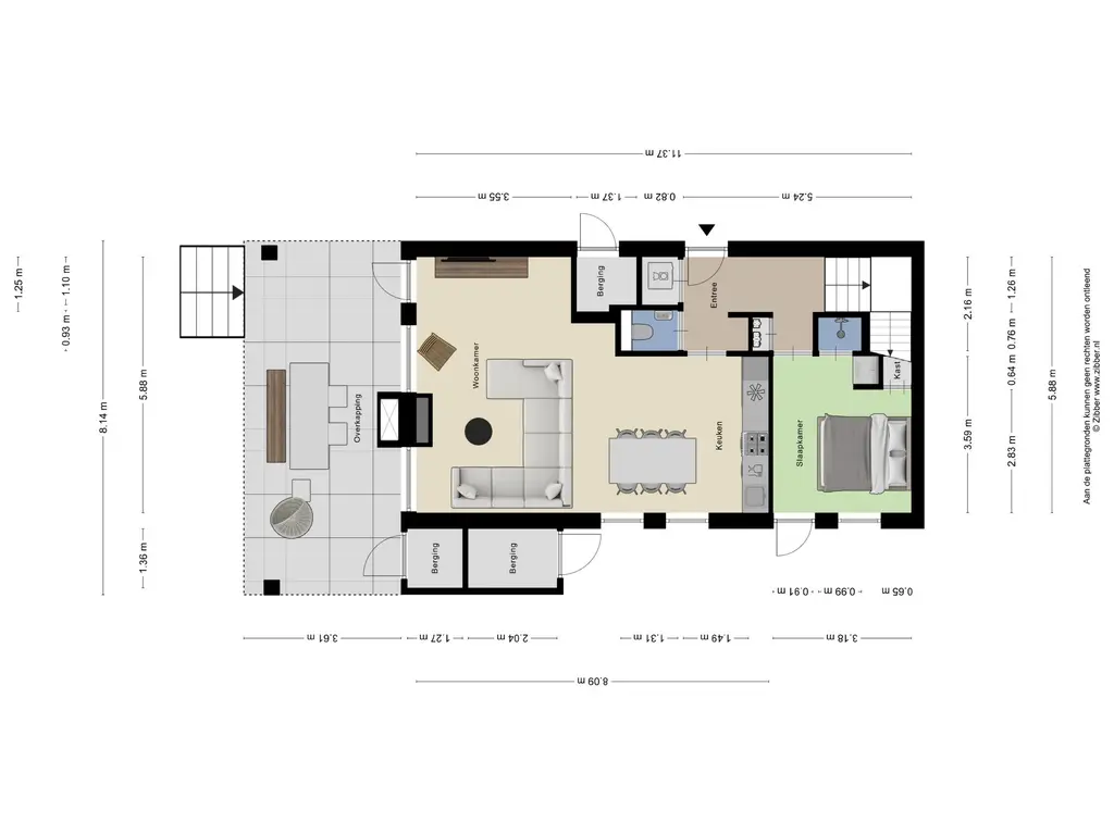 Oesterdam 127, THOLEN