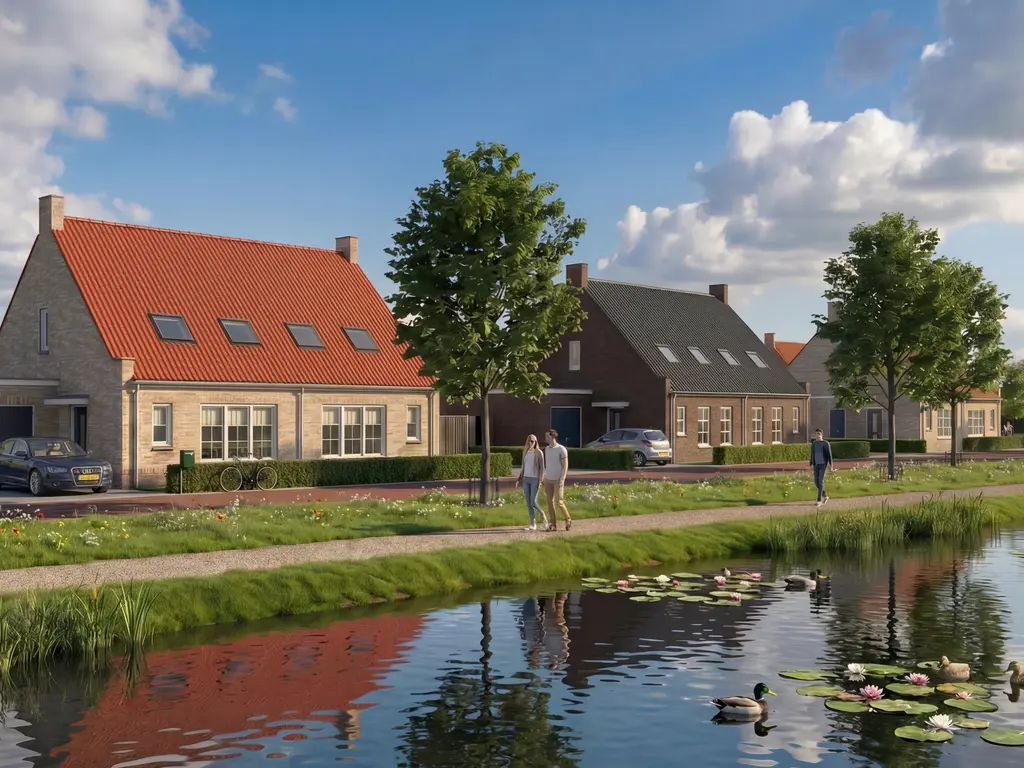 Twee-onder-éénkap levensloopbestendig, bouwnummer 4 , THOLEN