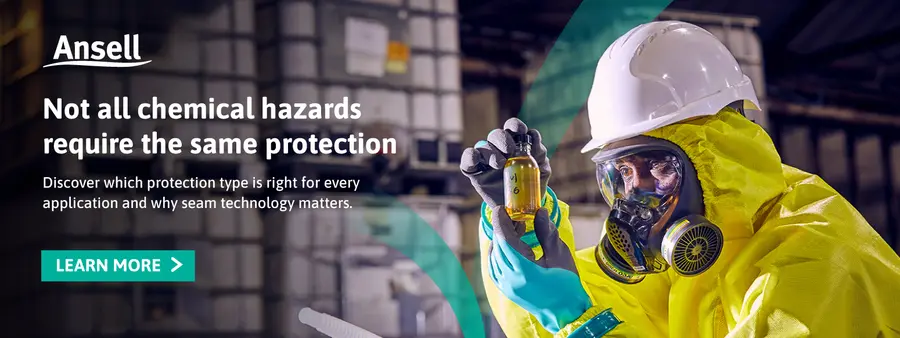 Not all chemical hazards require the same protection