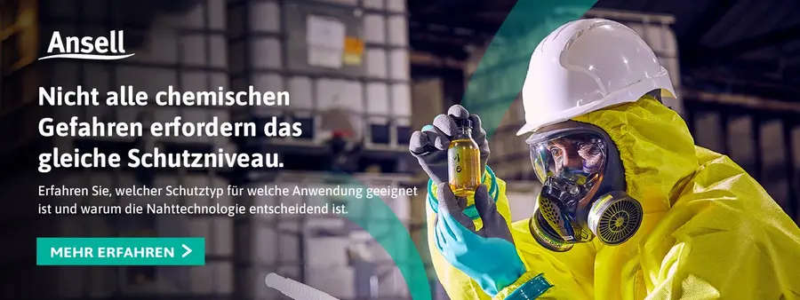 Nicht alle chemischen Gefahren erfordern das gleiche Schutzniveau