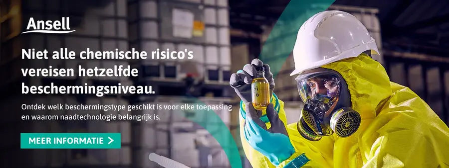 Niet alle chemische risico's vereisen hetzelfde beschermingsniveau