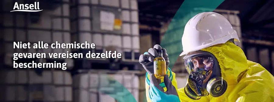 Niet alle chemische risico's vereisen hetzelfde beschermingsniveau