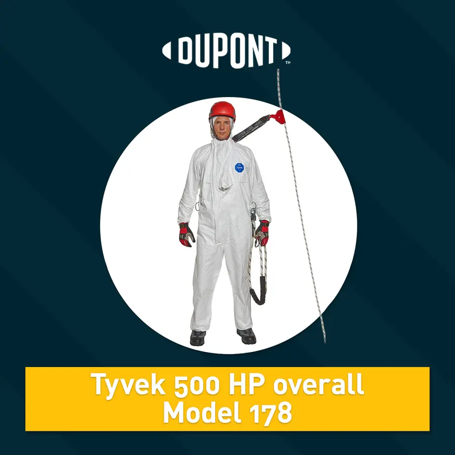 Tyvek 500 HP overall Model 178
