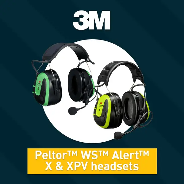 3M Peltor™ WS™ Alert™ X & XPV headsets