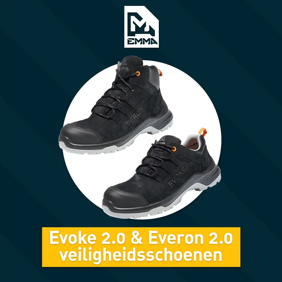 EMMA Evoke 2.0 & Everon 2.0 veiligheidsschoenen