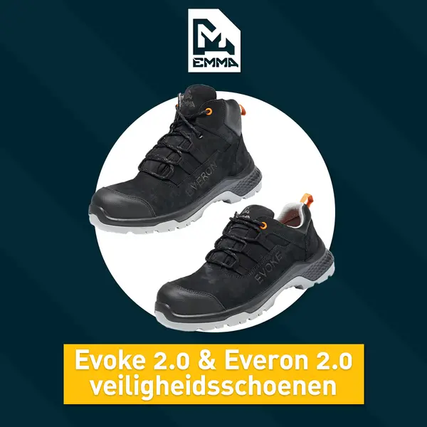 EMMA Evoke 2.0 & Everon 2.0 veiligheidsschoenen