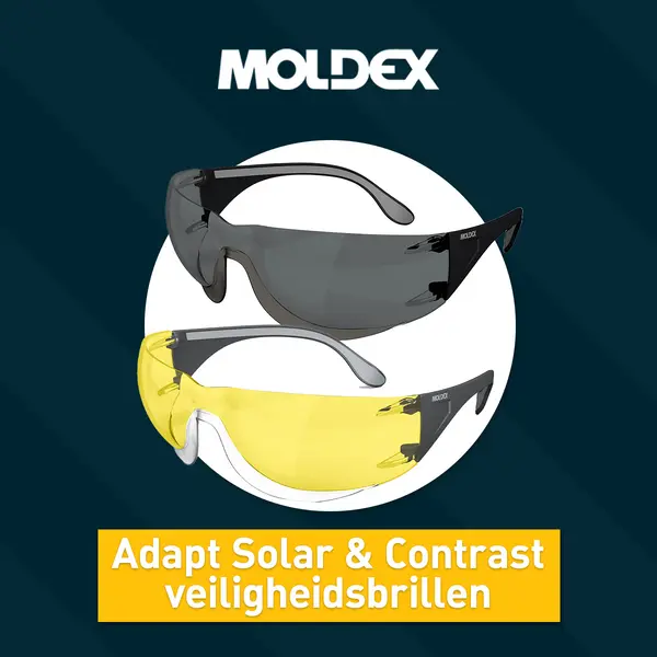 Moldex Adapt Solar & Contrast veiligheidsbrillen