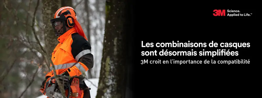 Les combinaisons de casques 3M sont désormais simplifiées
