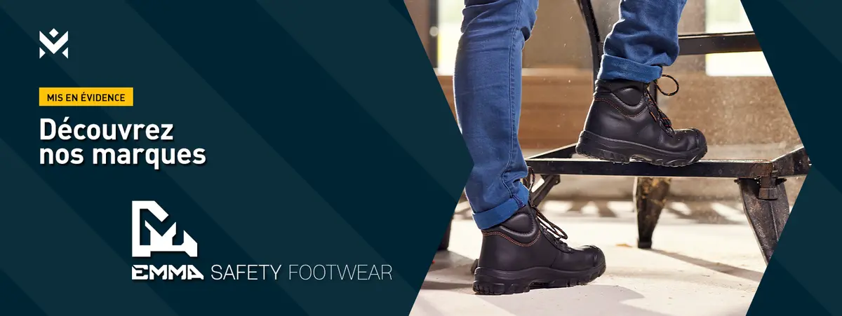 En vedette ce mois-ci : EMMA Safety Footwear