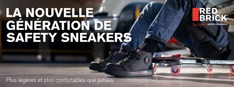 Redbrick lance la nouvelle génération de Safety Sneakers