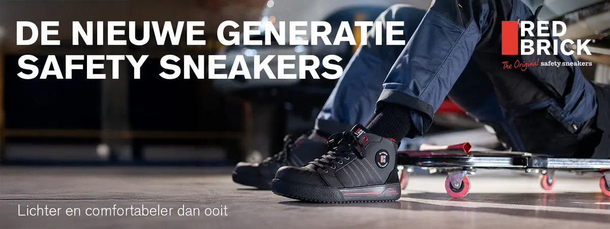 Redbrick lanceert de nieuwe generatie Safety Sneakers
