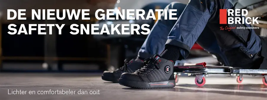 Redbrick lanceert de nieuwe generatie Safety Sneakers