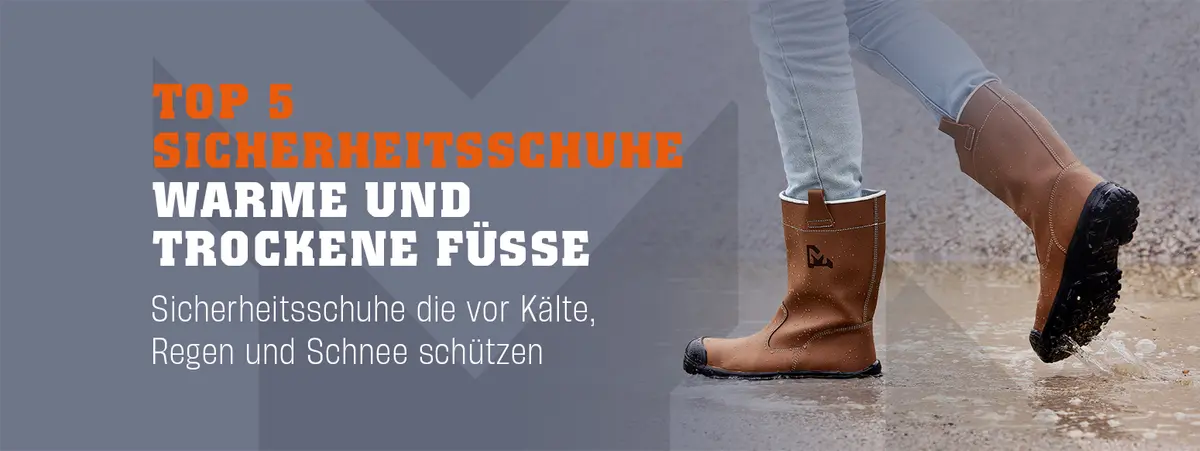 Top 5 Sicherheitsschuhe warme und trockene Füsse