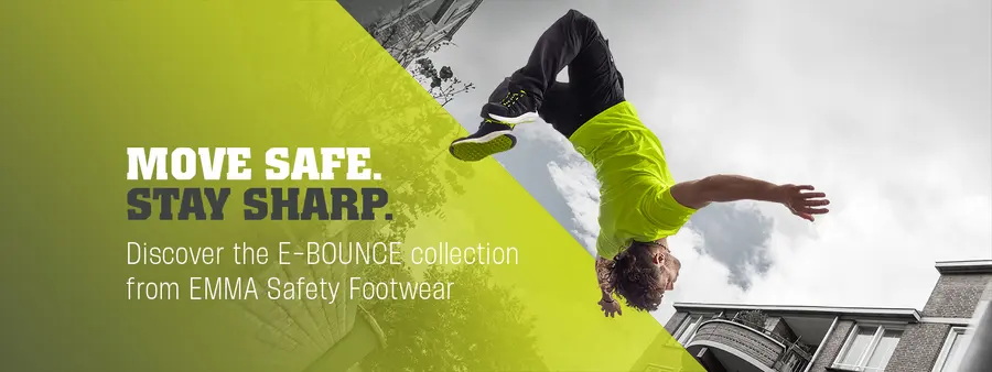 Discover the E-BOUNCE collection from EMMA Safety Footwear