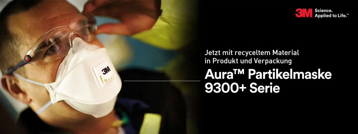 Aura™ Partikelmaske 9300+ Serie