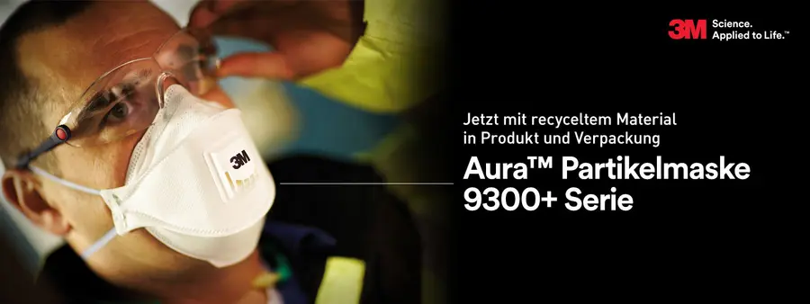 Aura™ Partikelmaske 9300+ Serie