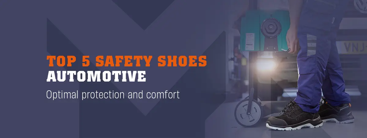 Top 5 safety shoes in automotive
