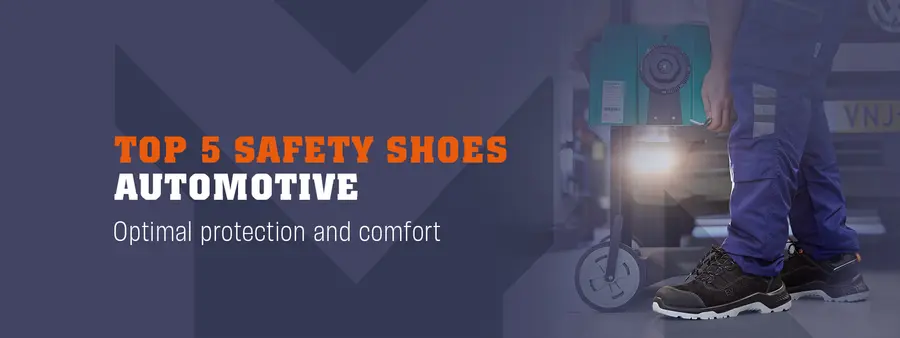 Top 5 safety shoes in automotive