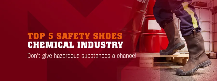 Top 5 safety shoes for the chemical industry