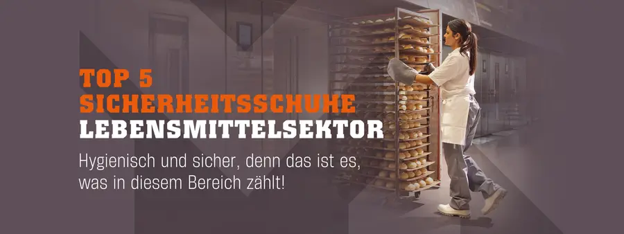 Top 5 Sicherheitsschuhe für den Lebensmittelsektor