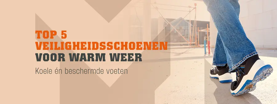 Zweetvoeten in je veiligheidsschoenen? Niet deze zomer!