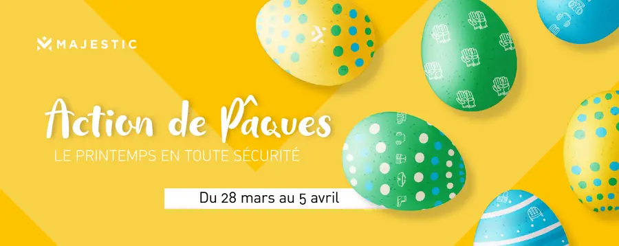 🐰 ACTION DE PÂQUES | Le printemps en toute sécurité !