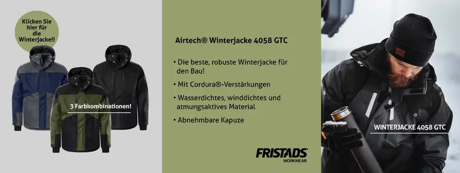 Die beste Winterjacke für das Baugewerbe