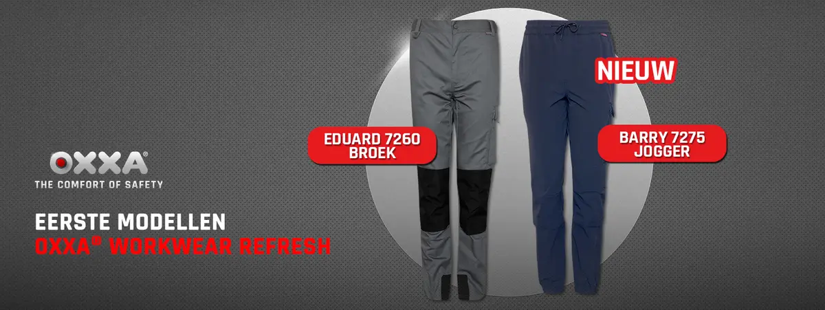 OXXA® Workwear Refresh van start: eerste modellen nu verkrijgbaar