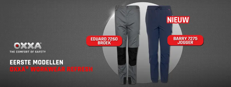 OXXA® Workwear Refresh van start: eerste modellen nu verkrijgbaar